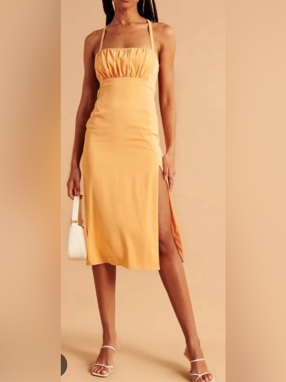 Abercrombie, Ruched Tie-back
Dress  Size Small